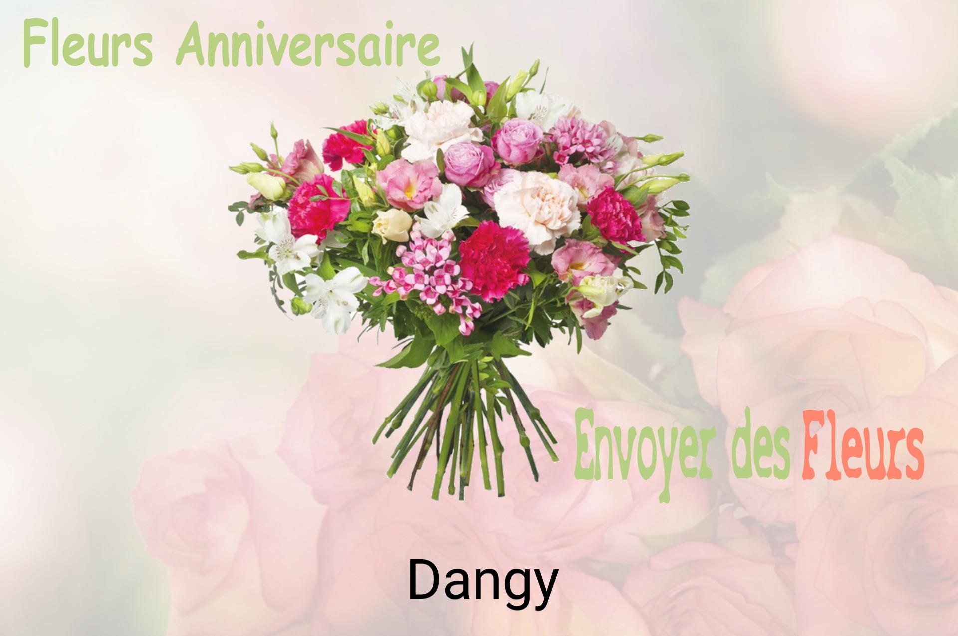 Bouquet de fleurs d’anniversaire livré à Dangy
