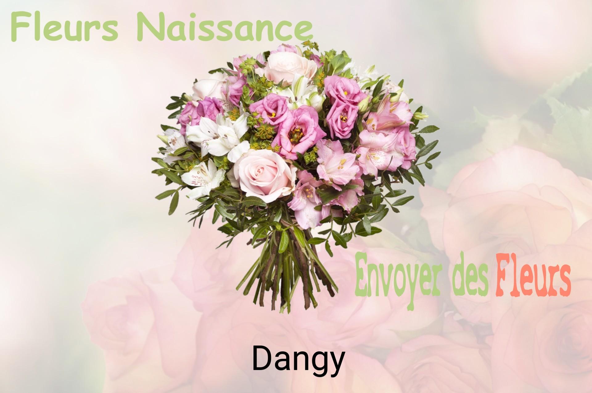 Bouquet de fleurs de naissance livré à Dangy